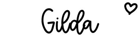 About the baby name Gilda, at Click Baby Names.com