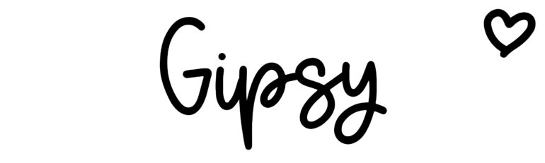 About the baby name Gipsy, at Click Baby Names.com