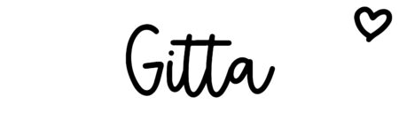 About the baby name Gitta, at Click Baby Names.com