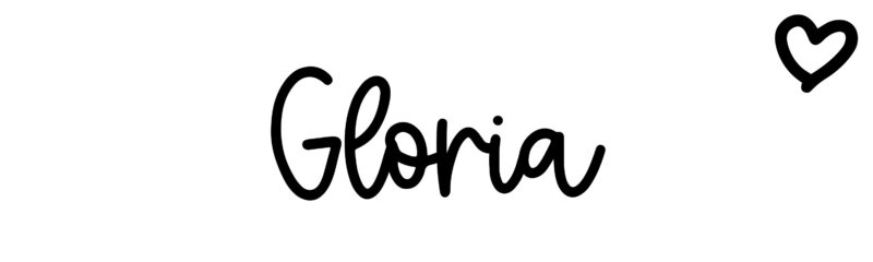 Gloria - Name meaning, origin, variations and more