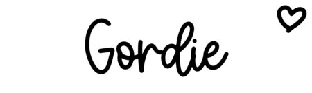 About the baby name Gordie, at Click Baby Names.com