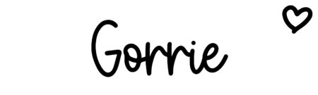 About the baby name Gorrie, at Click Baby Names.com