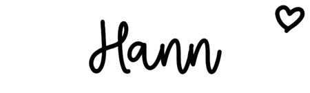 About the baby name Hann, at Click Baby Names.com