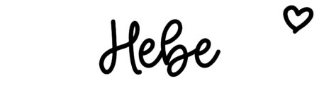About the baby name Hebe, at Click Baby Names.com