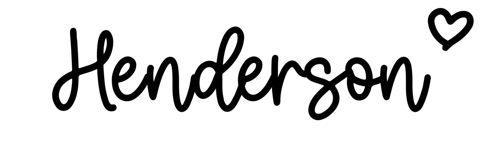 Henderson - Name meaning, origin, variations and more