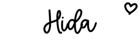 About the baby name Hida, at Click Baby Names.com