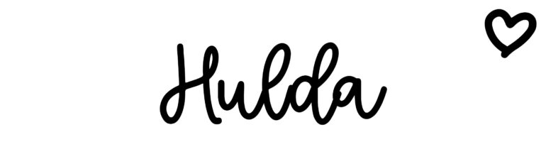 About the baby name Hulda, at Click Baby Names.com