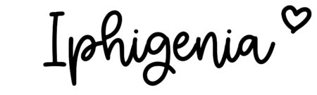 About the baby name Iphigenia, at Click Baby Names.com