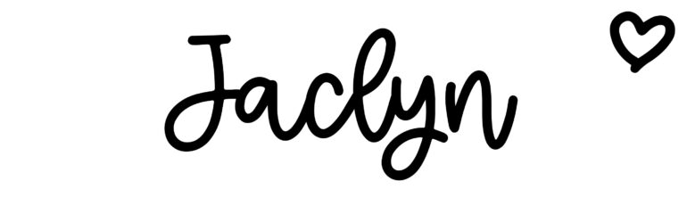 About the baby name Jaclyn, at Click Baby Names.com