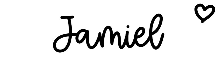 About the baby name Jamiel, at Click Baby Names.com