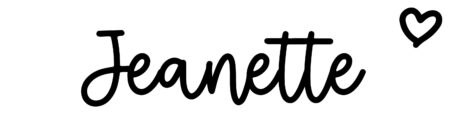 About the baby name Jeanette, at Click Baby Names.com
