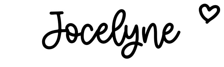 About the baby name Jocelyne, at Click Baby Names.com