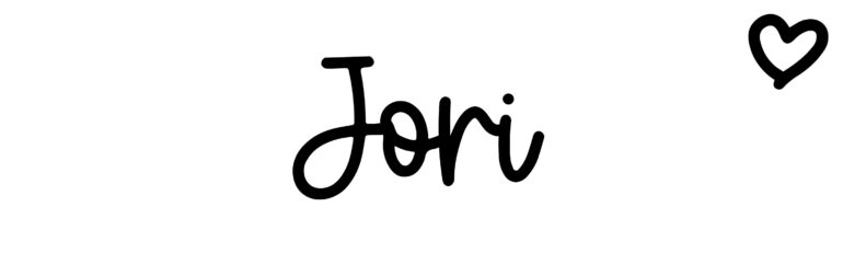 About the baby name Jori, at Click Baby Names.com