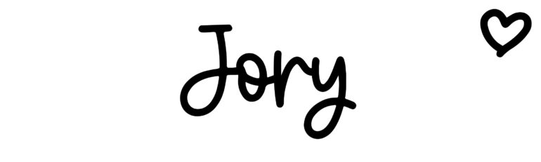 About the baby name Jory, at Click Baby Names.com