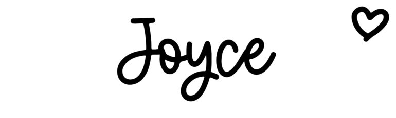 About the baby name Joyce, at Click Baby Names.com