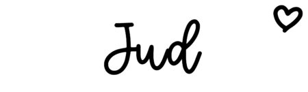 About the baby name Jud, at Click Baby Names.com
