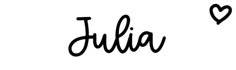 About the baby name Julia, at Click Baby Names.com