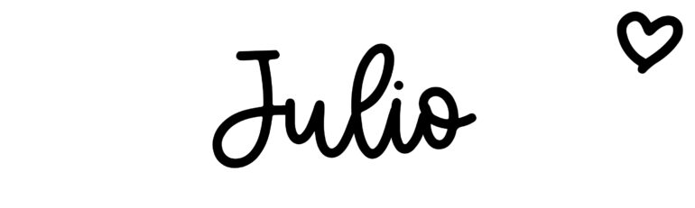 About the baby name Julio, at Click Baby Names.com
