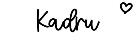 About the baby name Kadru, at Click Baby Names.com