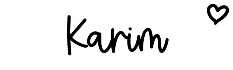 About the baby name Karim, at Click Baby Names.com