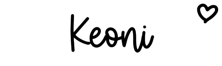 About the baby name Keoni, at Click Baby Names.com