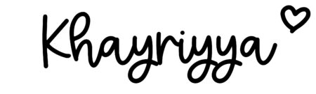 About the baby name Khayriyya, at Click Baby Names.com