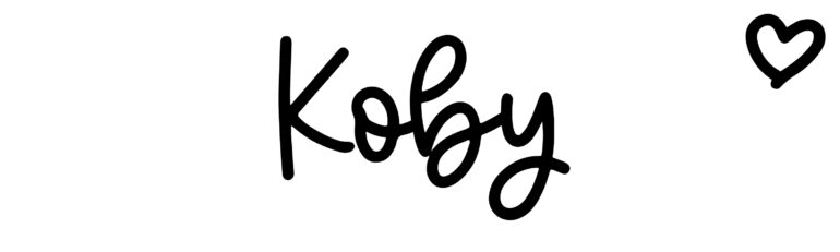 About the baby name Koby, at Click Baby Names.com