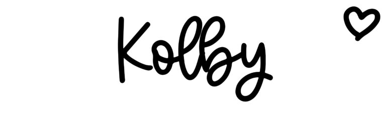 About the baby name Kolby, at Click Baby Names.com
