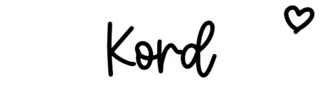 About the baby name Kord, at Click Baby Names.com