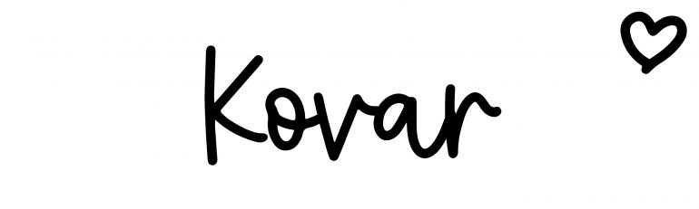 About the baby name Kovar, at Click Baby Names.com