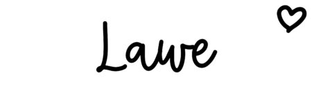 About the baby name Lawe, at Click Baby Names.com