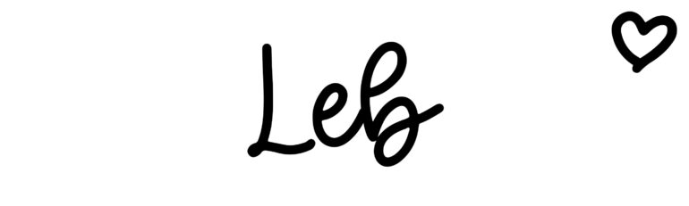 About the baby name Leb, at Click Baby Names.com
