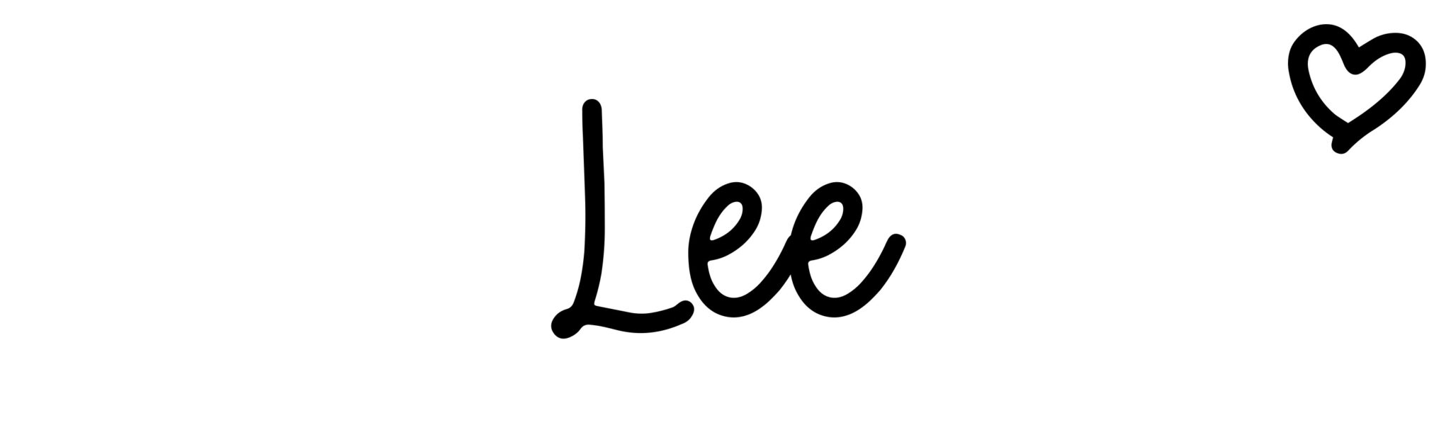 Lee Name meaning, origin, variations and more