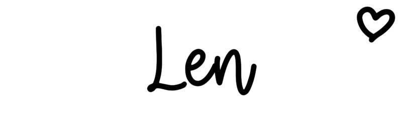 Len - Name meaning, origin, variations and more