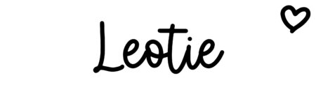 About the baby name Leotie, at Click Baby Names.com