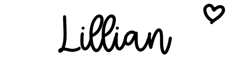 About the baby name Lillian, at Click Baby Names.com