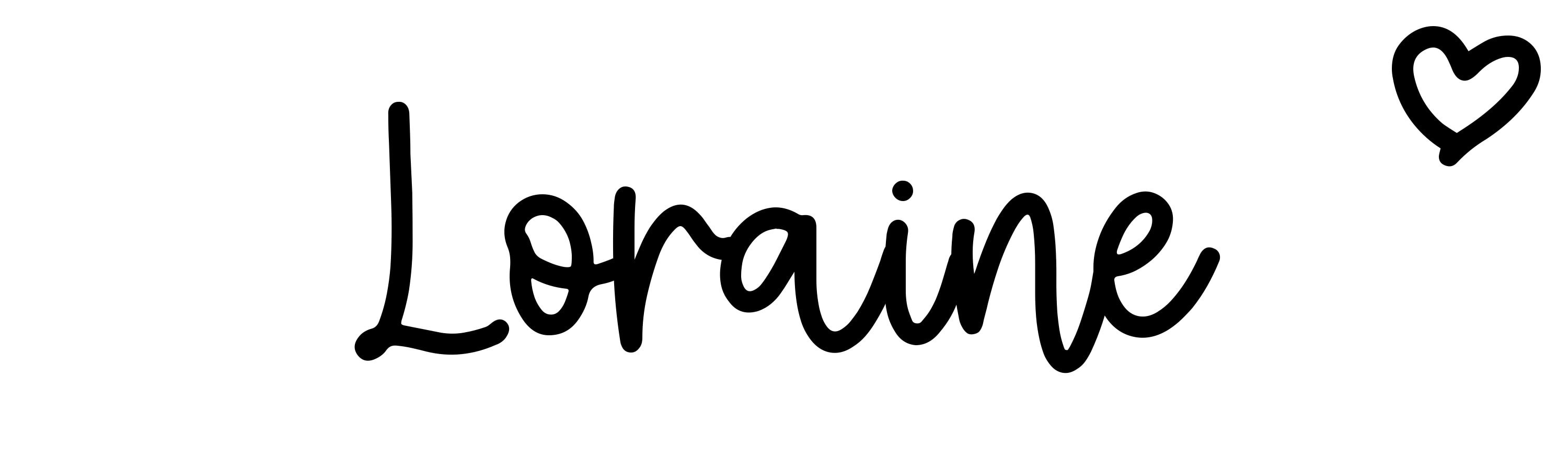 About the baby name Loraine Click Baby Names