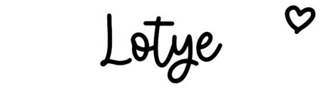 About the baby name Lotye, at Click Baby Names.com