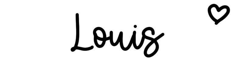 About the baby name Louis, at Click Baby Names.com