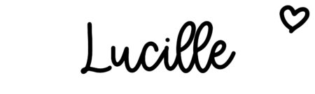 About the baby name Lucille, at Click Baby Names.com