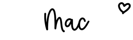 About the baby name Mac, at Click Baby Names.com