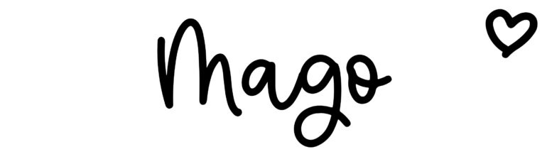 About the baby name Mago, at Click Baby Names.com