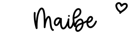 About the baby name Maibe, at Click Baby Names.com