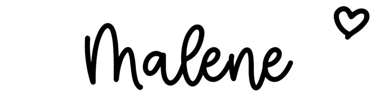 About the baby name Malene, at Click Baby Names.com
