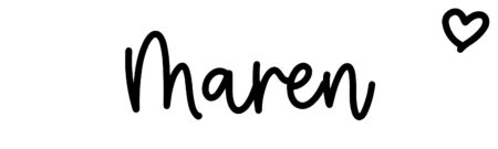 About the baby name Maren, at Click Baby Names.com