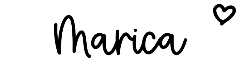About the baby name Marica, at Click Baby Names.com