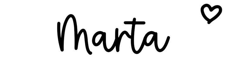 About the baby name Marta, at Click Baby Names.com