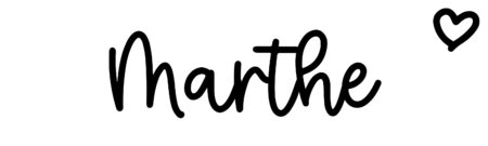 About the baby name Marthe, at Click Baby Names.com