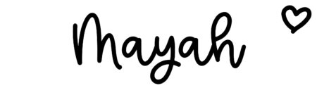 About the baby name Mayah, at Click Baby Names.com