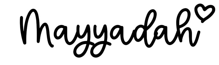 About the baby name Mayyadah, at Click Baby Names.com